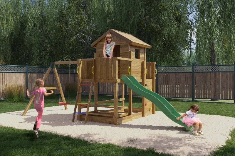 parque-infantil-mars-casita-elevada-tobogan-arenero